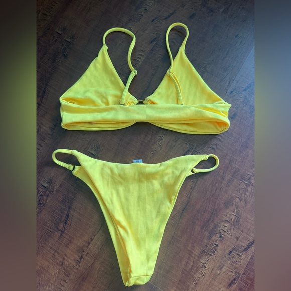 Yellow Bikini Set - Picture 2 of 3